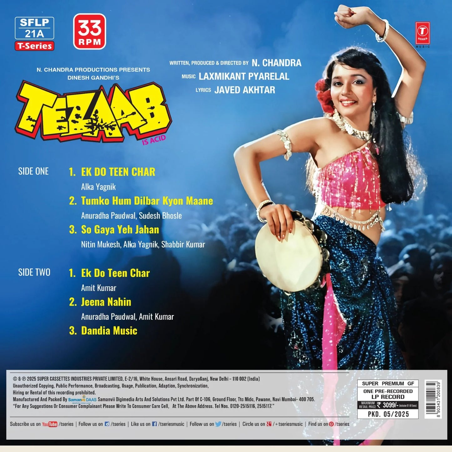 Tezaab | Vinyl Record