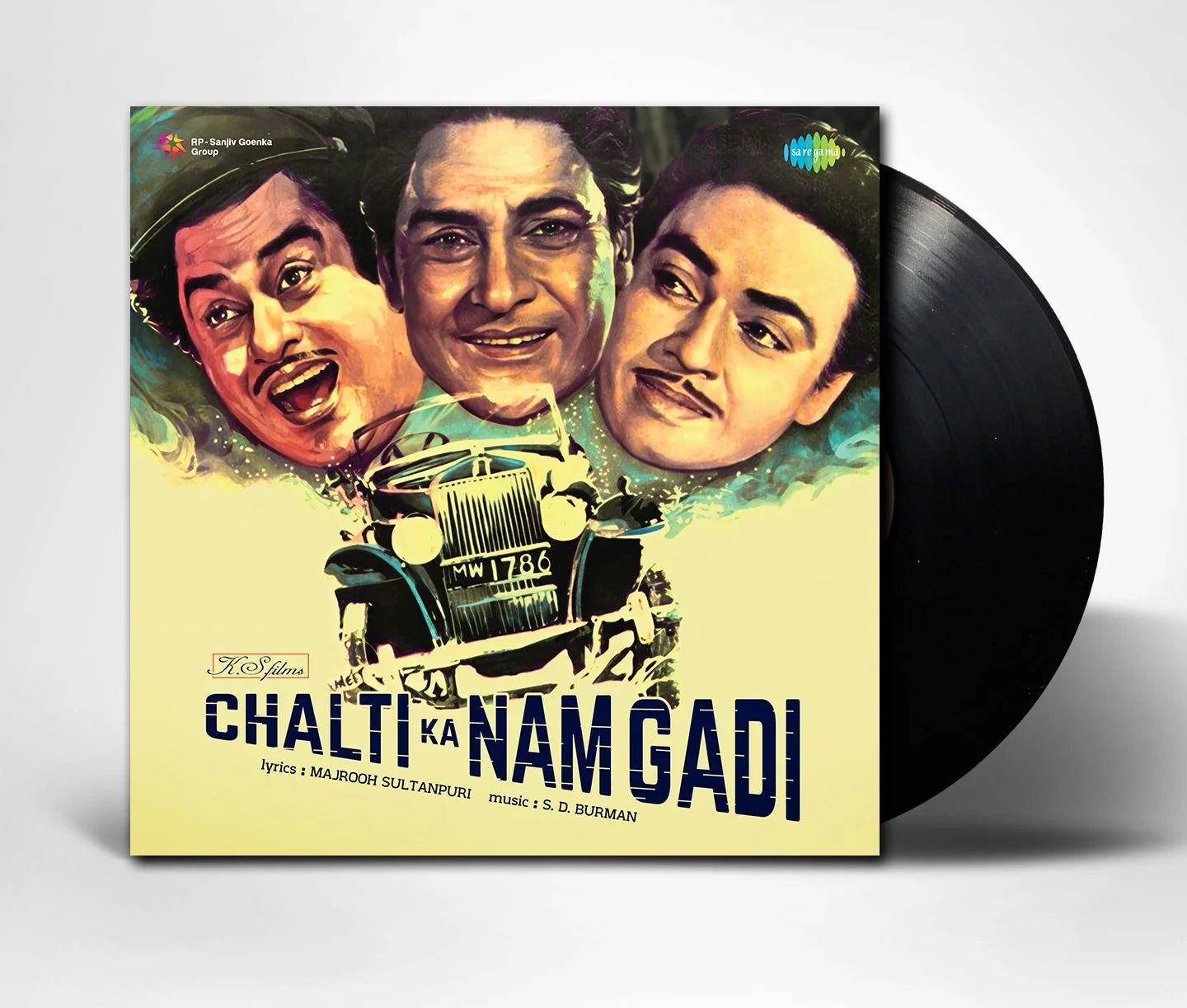 Chalti Ka Naam Gaadi – Original Soundtrack Vinyl LP | Saregama Reissue 2025 | S.D. Burman & Majrooh Sultanpuri