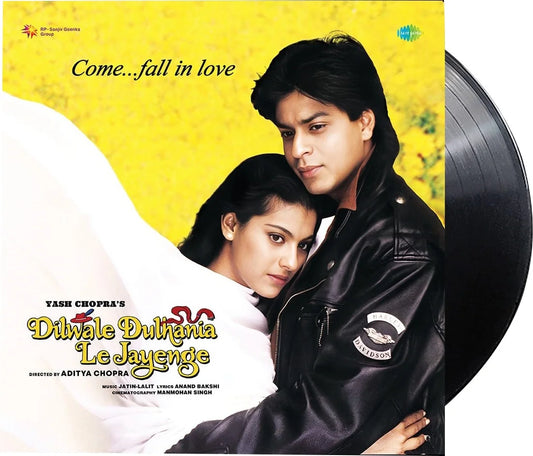 Dilwale Dulhania Le Jayenge – Original Soundtrack Vinyl LP | Saregama Reissue 2024 | Jatin–Lalit & Anand Bakshi