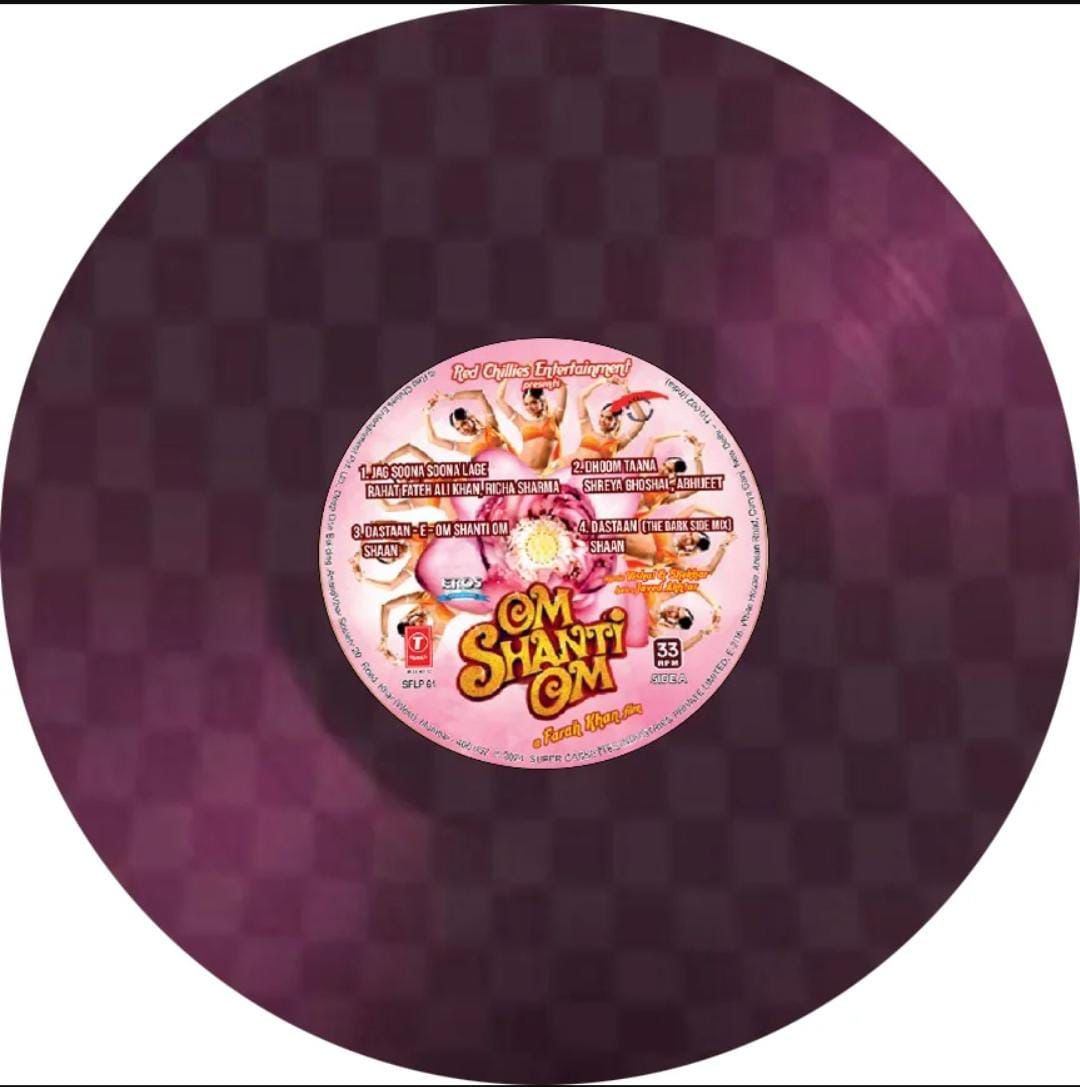 Om Shanti Om | Vinyl record | Shah Rukh Khan | Dipeeka Padukone