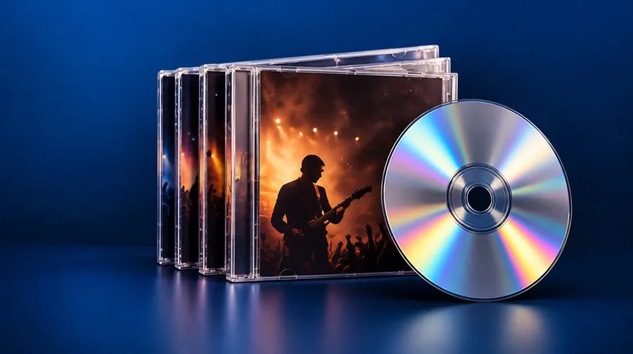 Audio music CDs in jewel cases, available to buy online in India