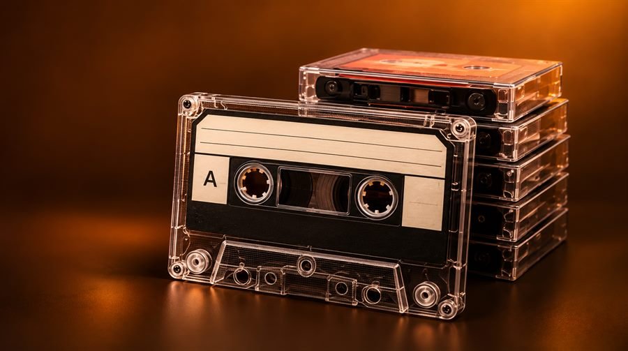 Vintage pre-recorded audio cassettes, available to buy online in India
