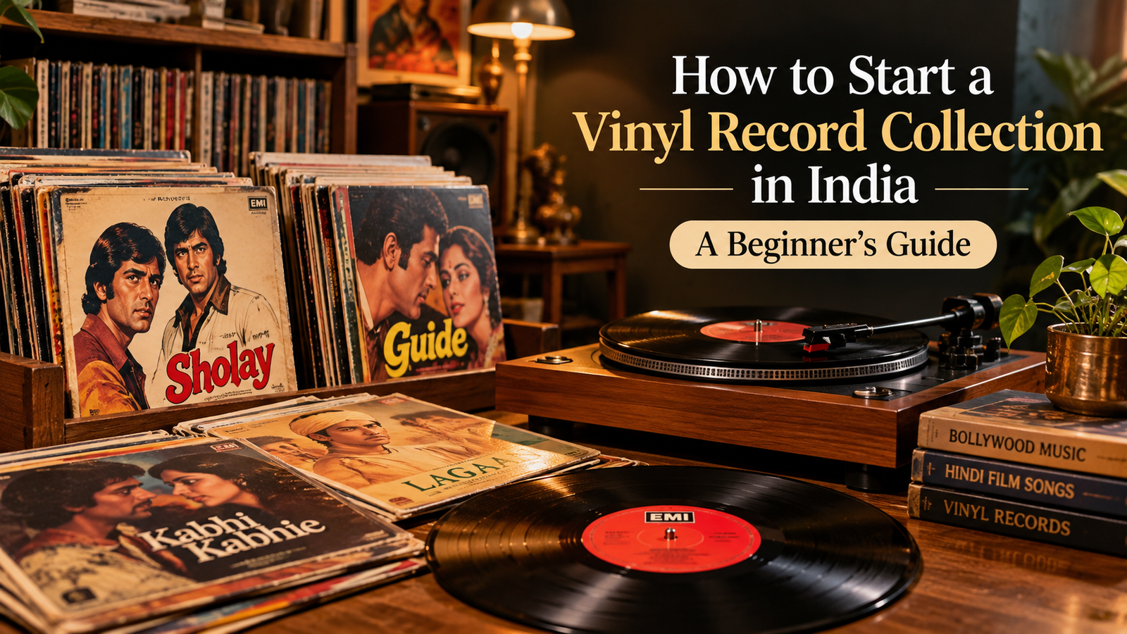 How to Start a Vinyl Record Collection in India: A Beginner’s Guide