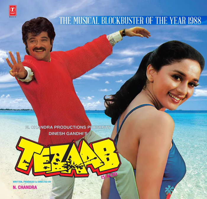 Tezaab vinyl record