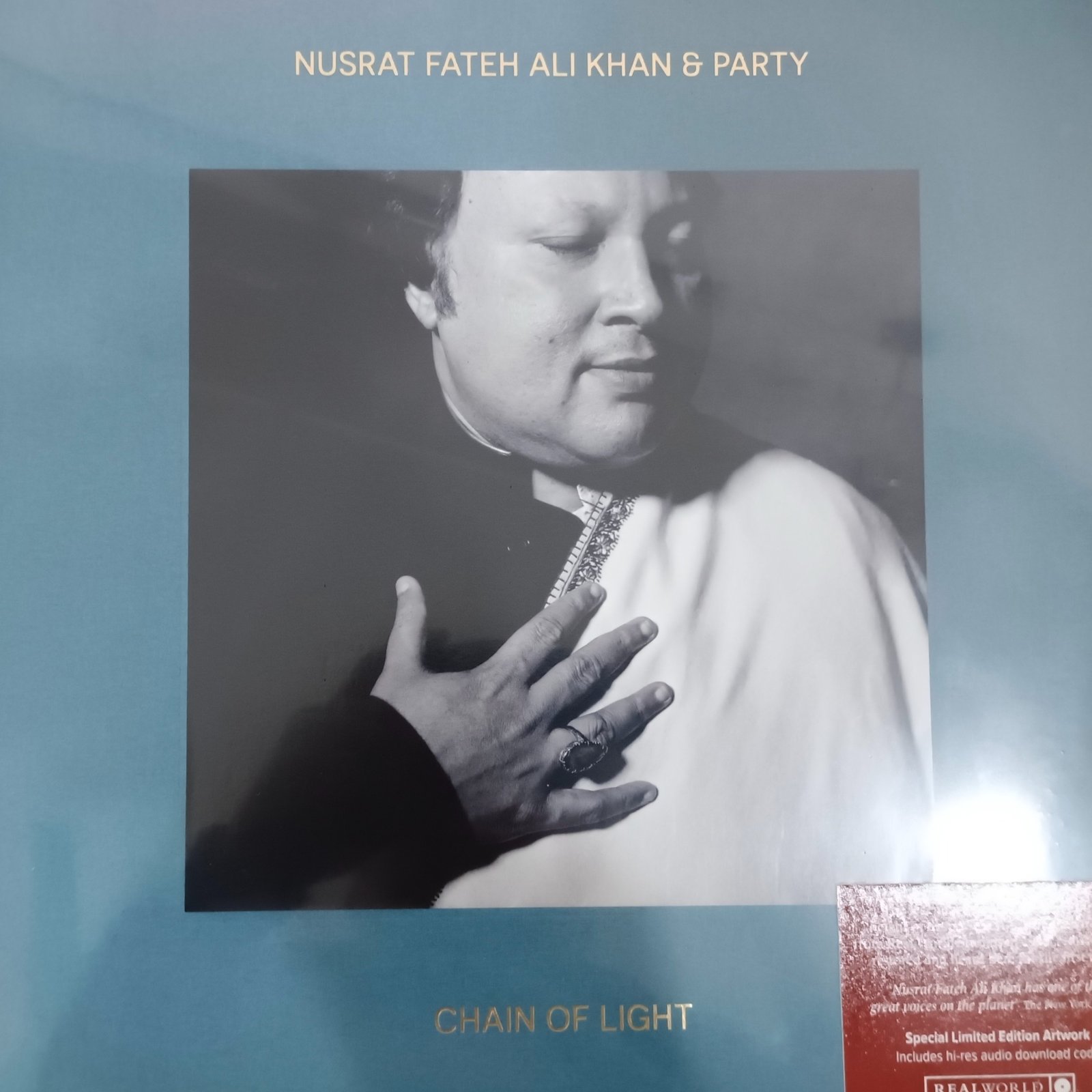 Chain of Light - Limited Edition- Nusrat Fateh Ali Khan — Nusrat Fateh Ali Khan Vinyl Records