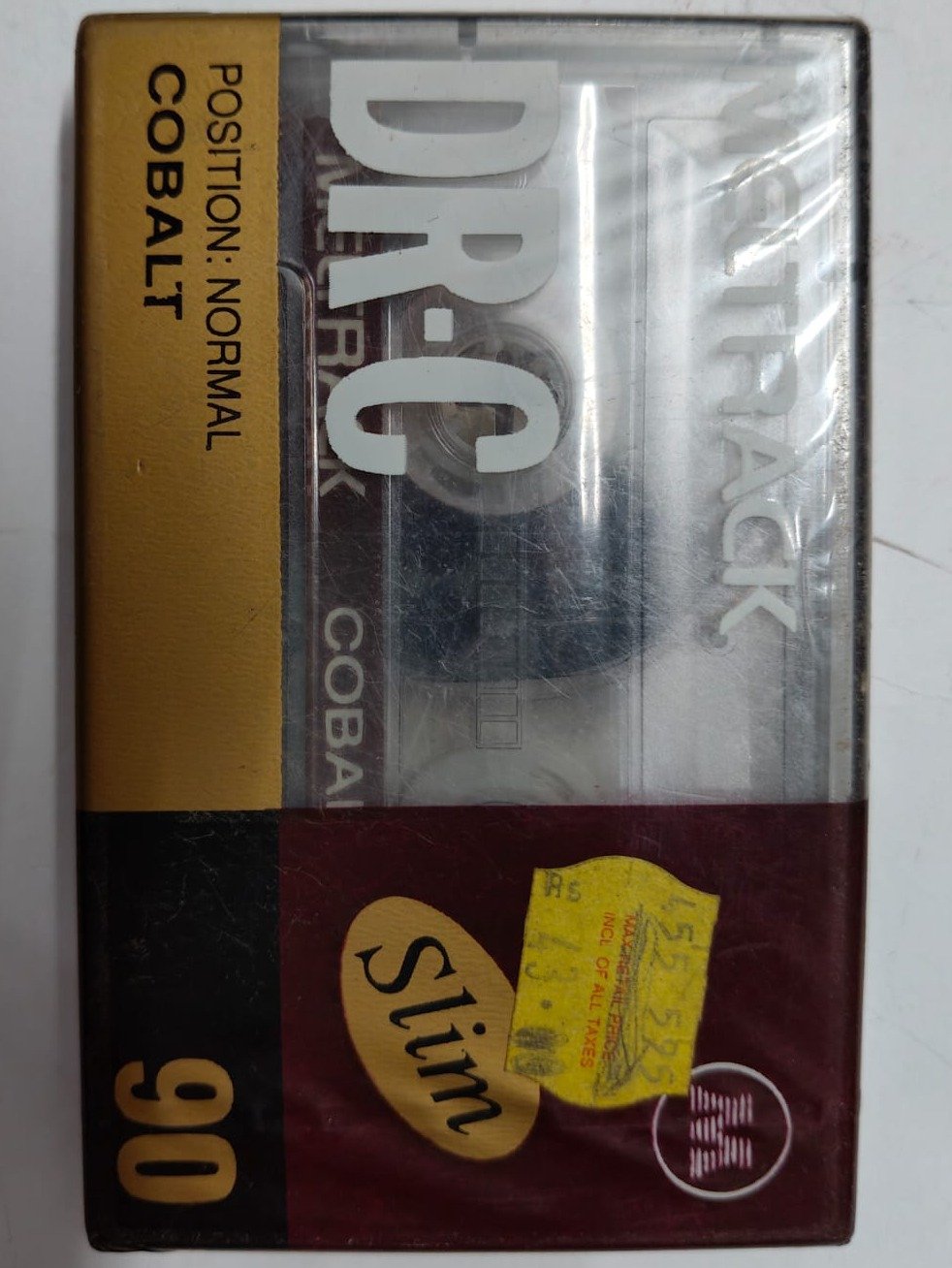 Meltrack DR-C Cobalt blank audio cassettes — Meltrack