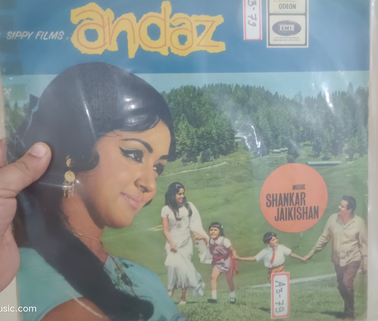 Andaz Vinyl record by Shammi Kapoor
