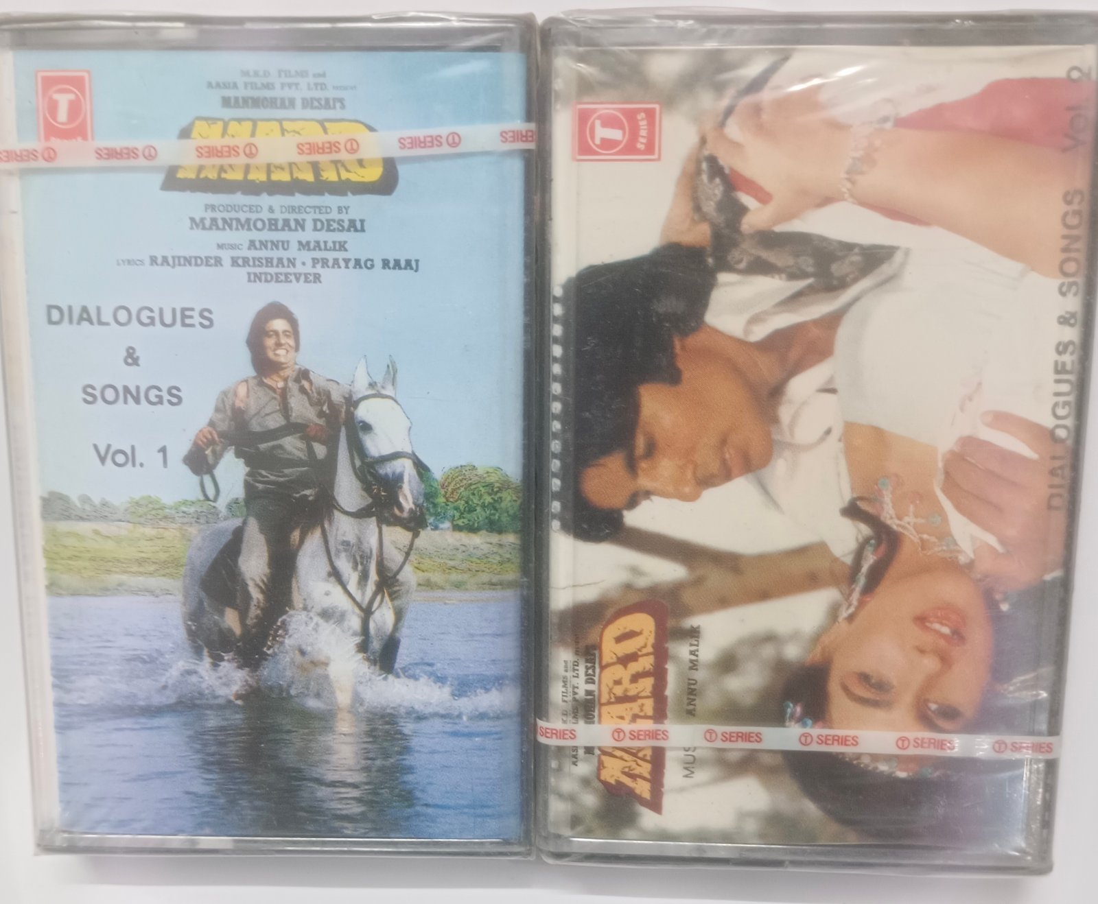 Mard Songs & Dilogue audio cassettes — Amitabh Bachchan Cassettes