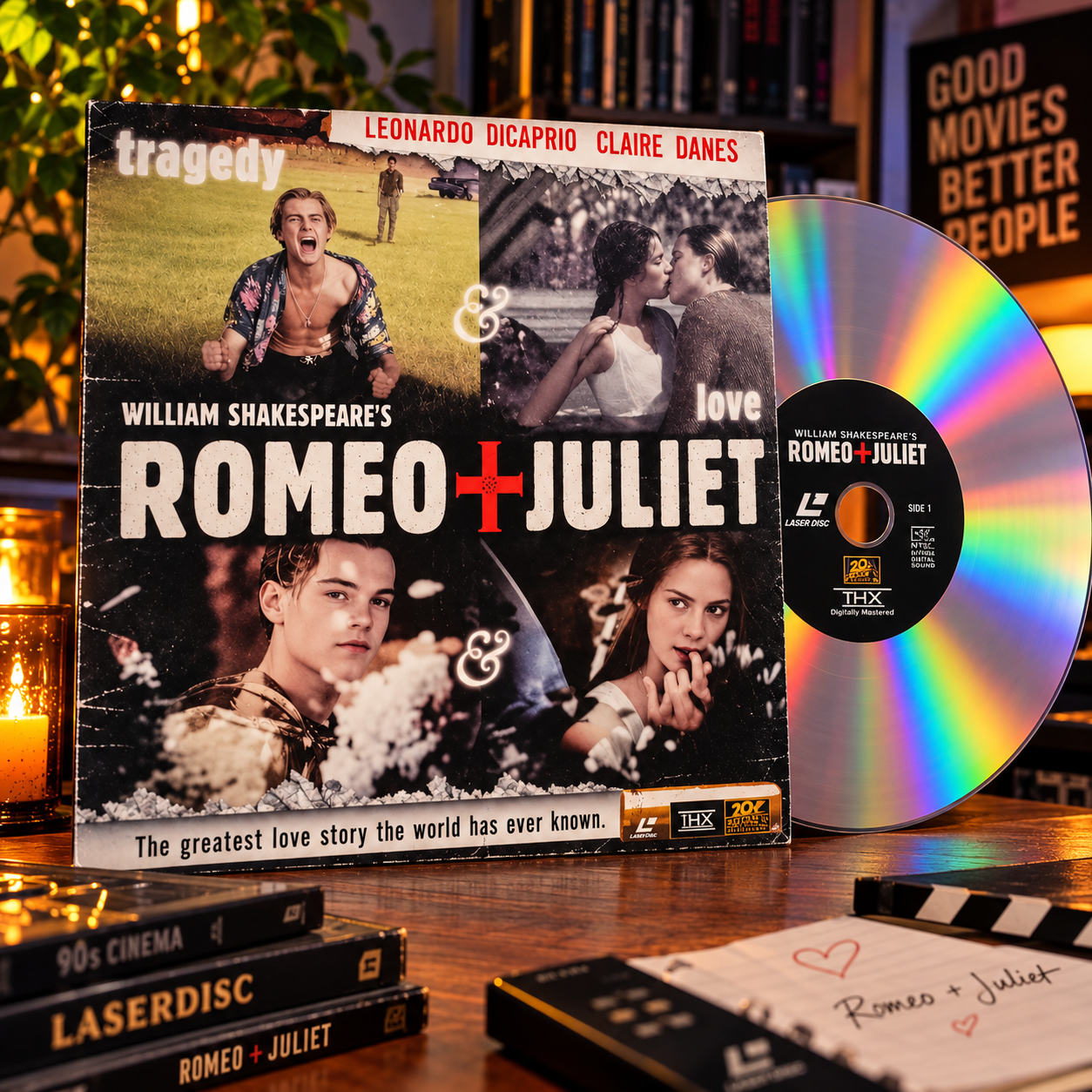 Romeo & Juliet Laserdisc by Leonardo dicaprio