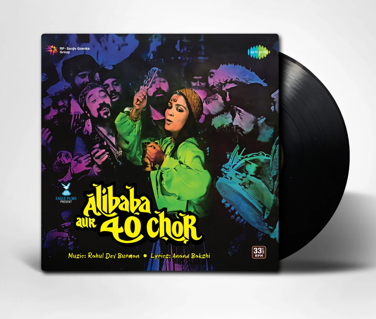 Alibaba Aur 40 Chor LP record — R. D. Burman