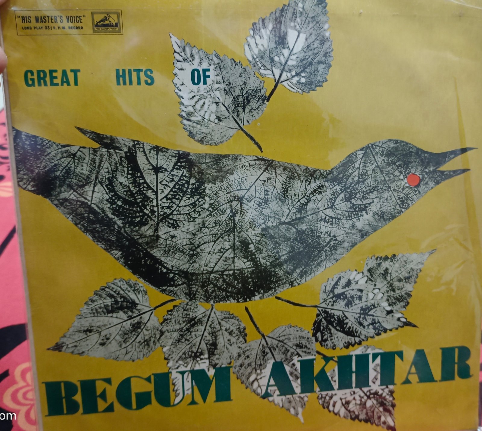 Begum Akhtar vinyl record