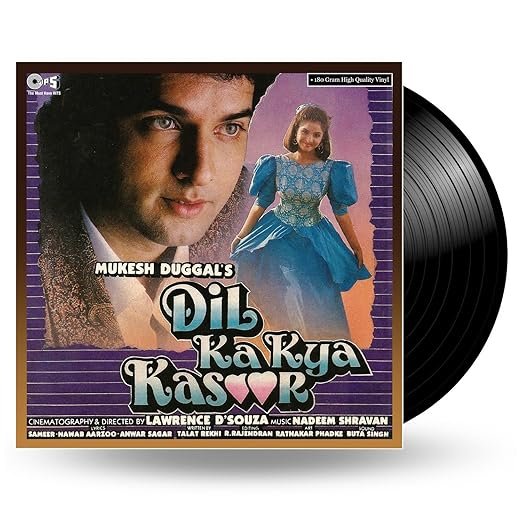 Dil Ka Kya Kasoor Vinyl Record by Nadeem Shravan